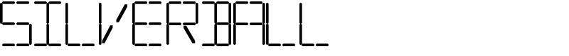 Silverball Font