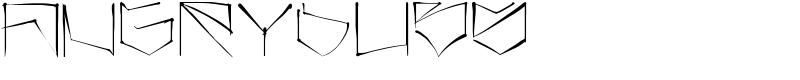 angrydubs Font