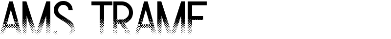 Ams Trame Font