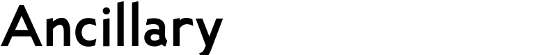 Ancillary Font