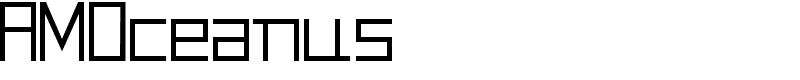AMOceanus Font