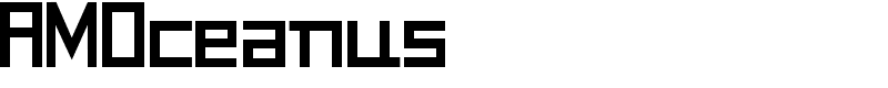 AMOceanus Font