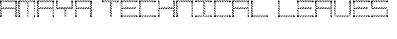Amaya Technical Leaves Font