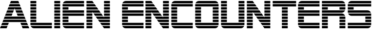 Alien Encounters Font