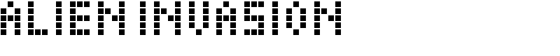 Alien Invasion Font
