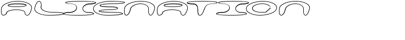 alienation Font