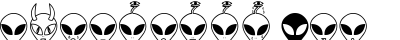 Aliencons TFB Font