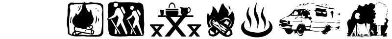 AEZ camping Font