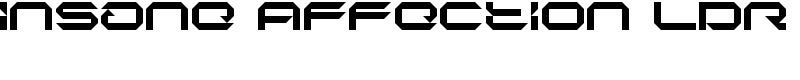 Insane Affection LDR Font