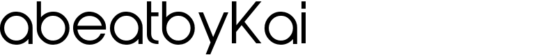 abeatbyKai Font