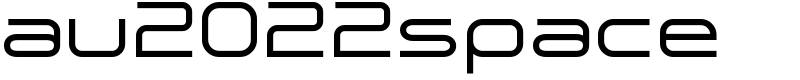 au2022space Font