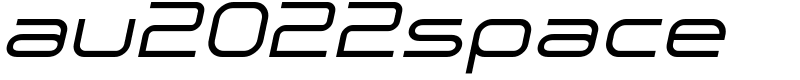 au2022space Font