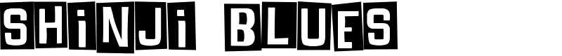 SHINJI BLUES Font