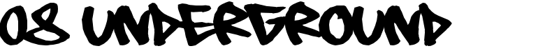 08 Underground Font