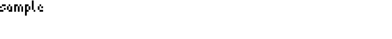sample Font