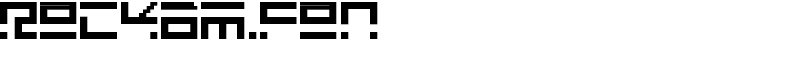ROCKBM.FON Font