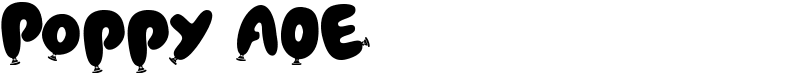 Poppy AOE Font