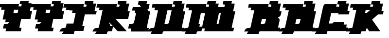 Yytrium Back Font