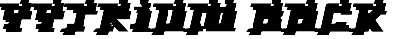 Yytrium Back Font