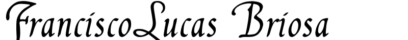 FranciscoLucas Briosa Font