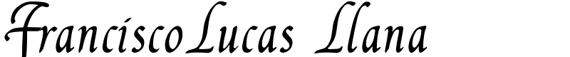 FranciscoLucas Llana Font