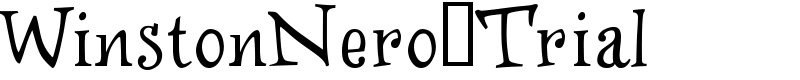 WinstonNero_Trial Font