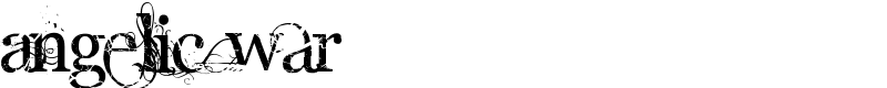 Angelic War Font