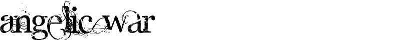 Angelic War Font