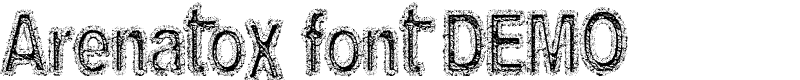 Arenatox font DEMO Font