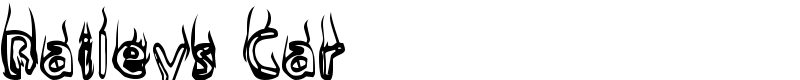 Baileys Car Font