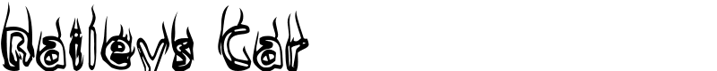 Baileys Car Font