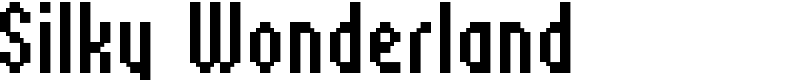 Silky Wonderland Font