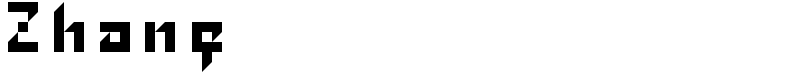 Zhang Font