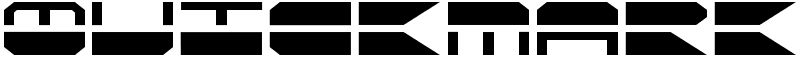 Quickmark Font