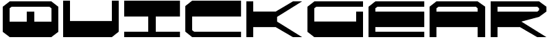 QuickGear Font