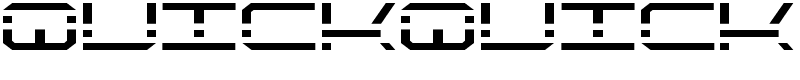 QuickQuick Font