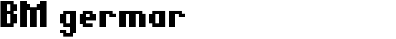 BM germar Font