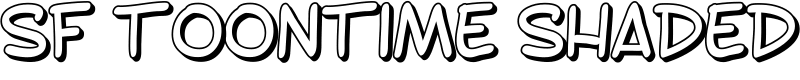 SF Toontime Shaded Font