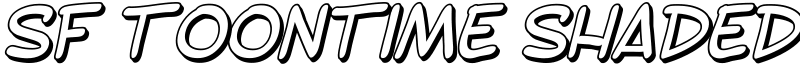 SF Toontime Shaded Font