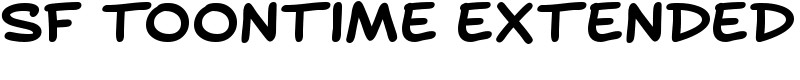 SF Toontime Extended Font