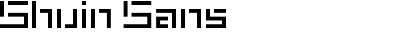 Shuin Sans Font