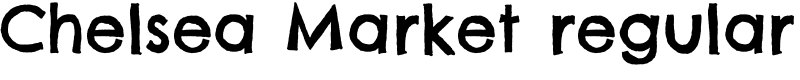Chelsea Market regular Font