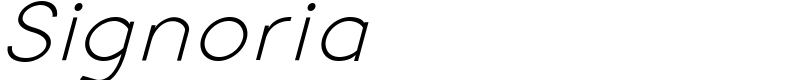 Signoria Font