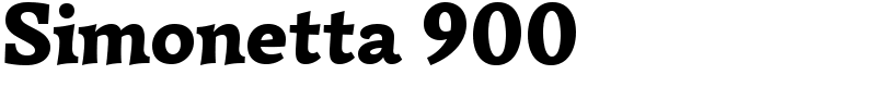 Simonetta 900 Font