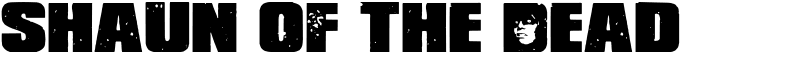 Shaun of the Dead Font