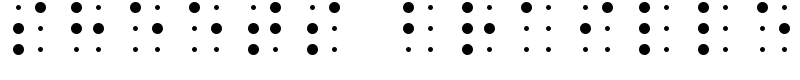 Sheets Braille Font