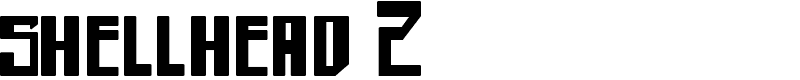 shellhead 2 Font