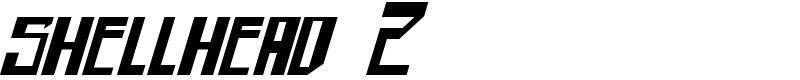 shellhead 2 Font