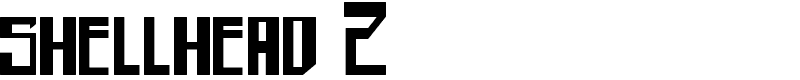 shellhead 2 Font