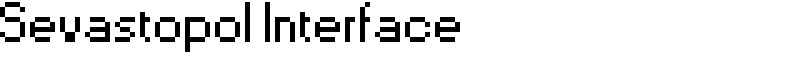 Sevastopol Interface Font